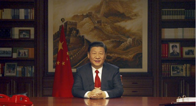 国家主席习近平发表二〇一八年新年贺词